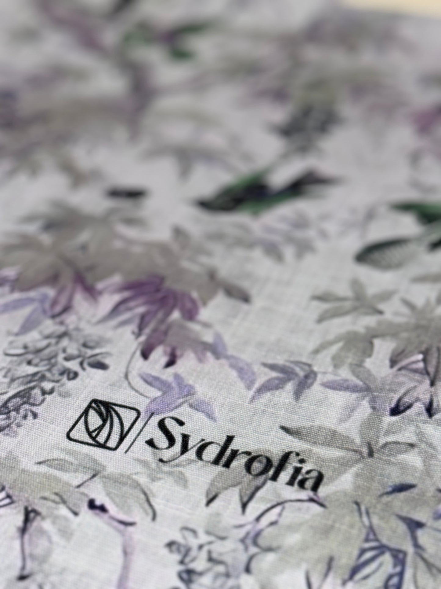 Lavender Floral Hijab Scarfs