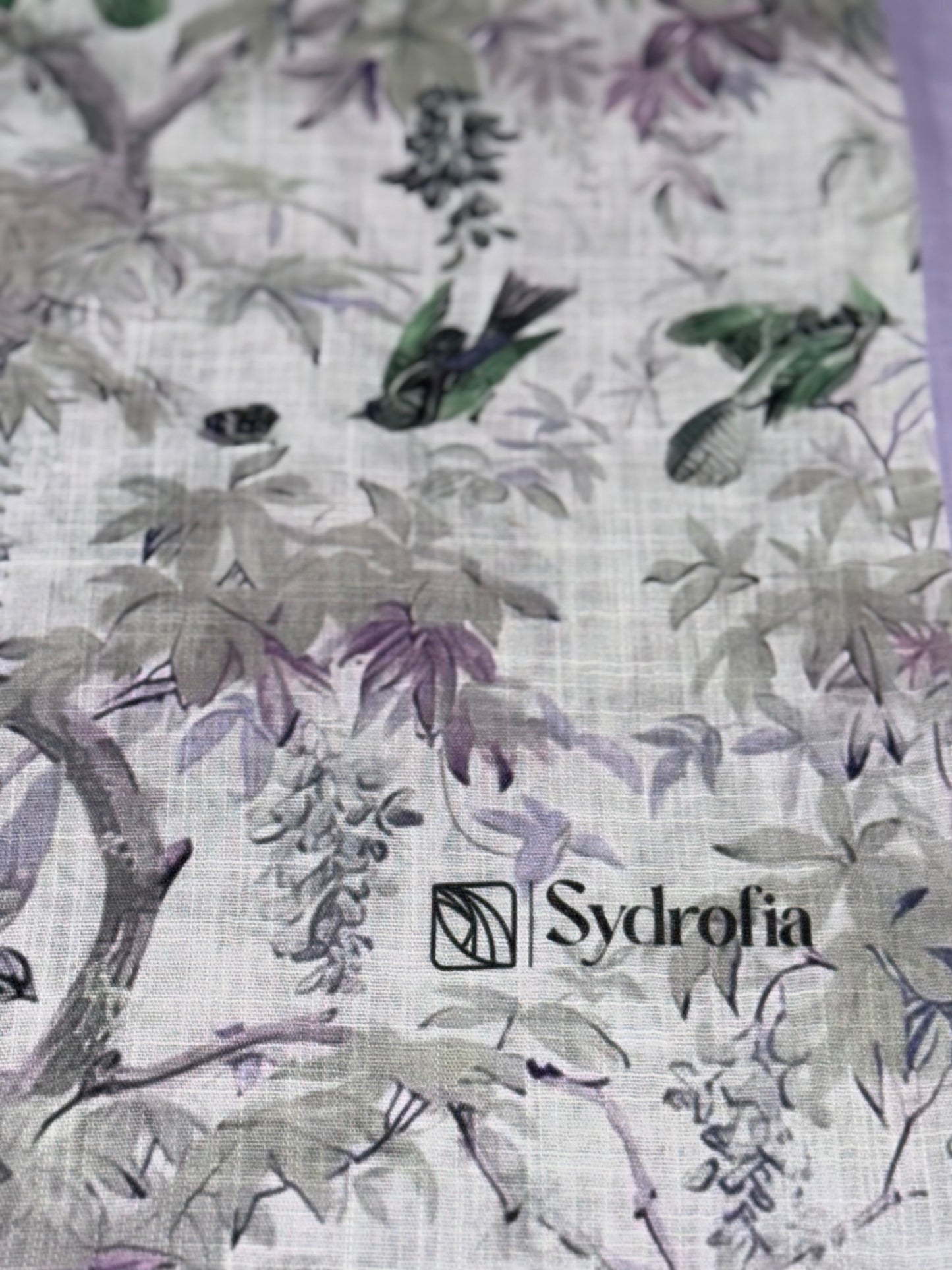 Lavender Floral Hijab Scarfs