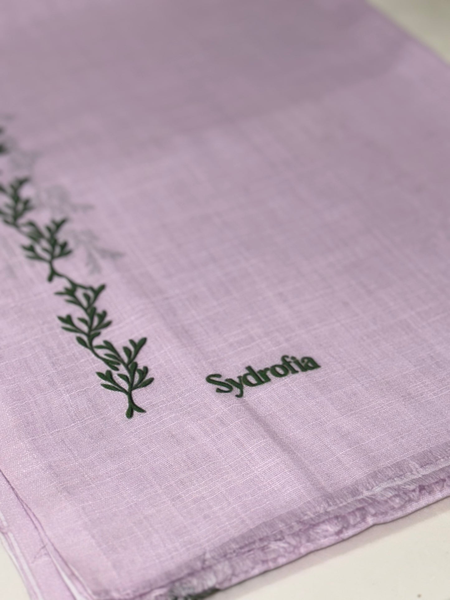 Pink Floral Hijab Scarfs